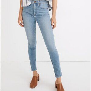 Madewell 10" High-Rise Skinny Jeans Size 30